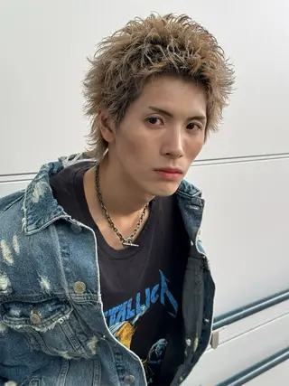 カラー メンズ メンズ特化美容師 若林陸のヘアスタイル