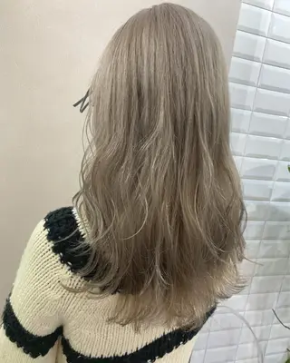 ロング カラー hub hair レイヤー/透明感のヘアスタイル