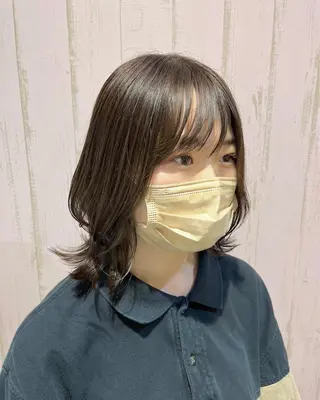 ミディアム カラー 髪質改善☆ 縮毛矯正miyuのヘアスタイル