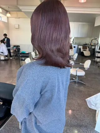 セミロング カラー 🫧ヒシダアキ taboo.i🫧のヘアスタイル