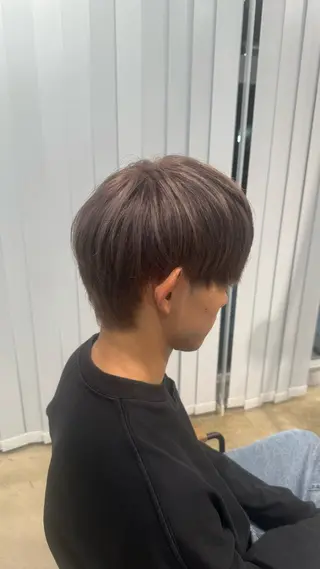 ショート Kaho【mens/ ブリーチ/パーマ】のヘアスタイル