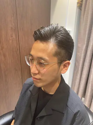 ショート 小野 大輔のヘアスタイル
