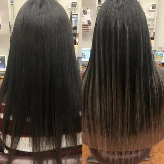 カラー ライブトレア YOSHIKIのヘアスタイル