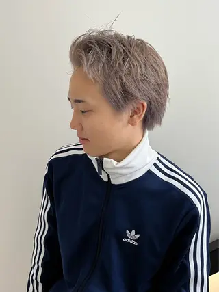 カラー メンズ メンズパーマ/ メッシュ📍ユリのヘアスタイル