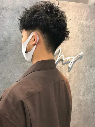 メンズ Noyヨシモト ヒロトのヘアスタイル