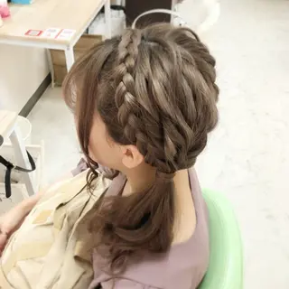 ヘアアレンジ 新宿ヘアセットメイク Asa-mのヘアスタイル