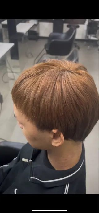 メンズ 渋谷／ブリーチ／ カラーモデル／はるとのヘアスタイル