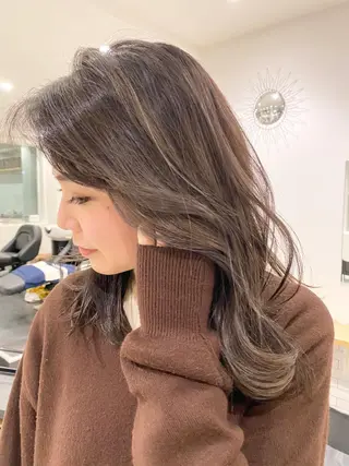ミディアム カラー 【safric】 NAOのヘアスタイル