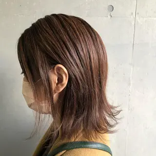 ミディアム Glanz hair 坂牛匠のヘアスタイル