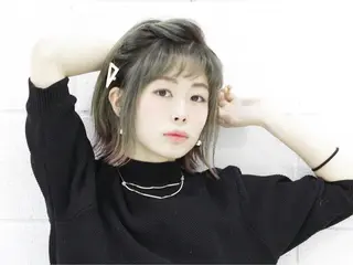 ミディアム 相原 瞳のヘアスタイル