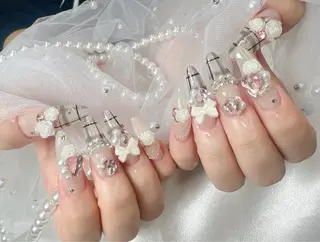 ネイル bijou nails 蓮のネイルデザイン