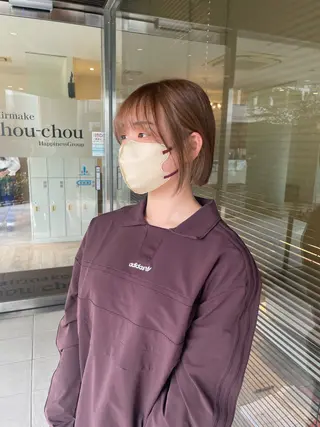 ショート 西山 瑞希のヘアスタイル