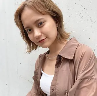 ショート ナガイ アヤのヘアスタイル