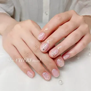 ネイル hair f.Row所属・阿部 千晶のネイルデザイン