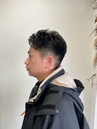 ショート 新谷 結菜のヘアスタイル