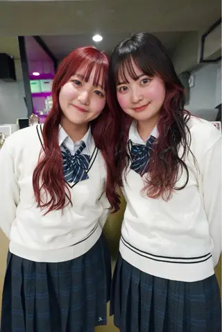 ロング THE MAISONのヘアスタイル