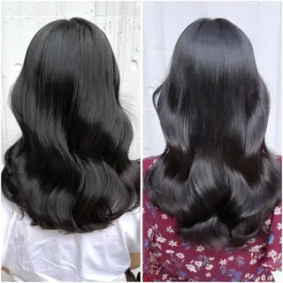 ロング カラー 泉 堅也のヘアスタイル