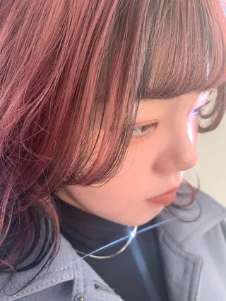 セミロング カラー 🌸スタイリスト 山浦美恵のヘアスタイル