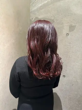 ミディアム 骨格・似合わせカット 【原宿】Fukaのヘアスタイル