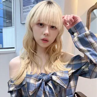 セミロング カラー 伊藤 粹 /浦和/艶カラーのヘアスタイル