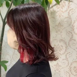 ミディアム メンズパーマ&メンズ 縮毛矯正/平野/渋谷のヘアスタイル
