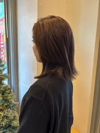 ミディアム フローレン KANAKOのヘアスタイル