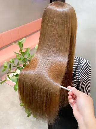 縮毛¦ボブ¦艶カラー 💖今井 伶のヘアスタイル