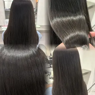 セミロング カラー ヘアアレンジ 韓国透明感🇰🇷 SAKURAのヘアスタイル