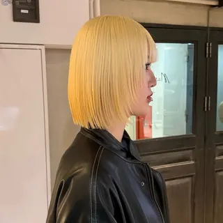 ショート カラー 💫色落ちまで可愛い ブリーチ💫ユウゴのヘアスタイル