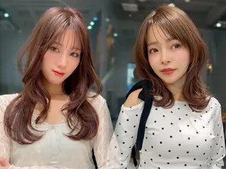 セミロング カラー ヘアアレンジ 透明感カラー/ kosei❤️‍🔥のヘアスタイル