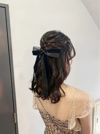 ヘアアレンジ hair make もりした ゆうのヘアスタイル