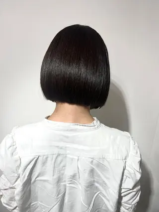ショート 神戸ボブ✂️ ioe三宮/田 伸佳のヘアスタイル