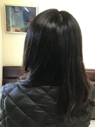 カラー 竹内 秀美のヘアスタイル