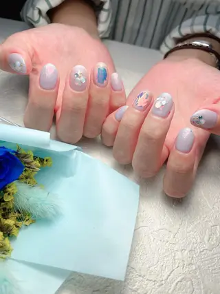ネイル M🌷nail 長さだし専門店のネイルデザイン