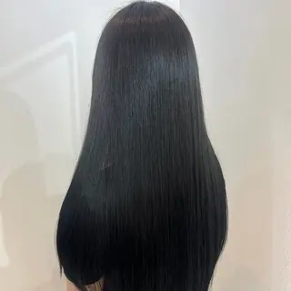 ロング カラー aoi🩵/カラー/ 縮毛矯正/高崎のヘアスタイル