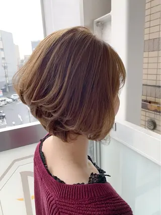 ショート カラー 古田 昂也のヘアスタイル