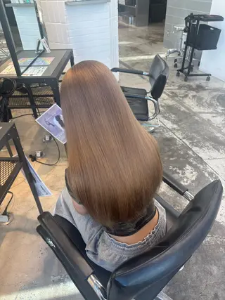 ロング カラー レイヤー sala 推しカラー職人🎀のヘアスタイル