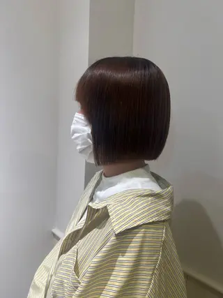 ショート ブリーチなしカラー/ パーマ/おとは🦖♡のヘアスタイル