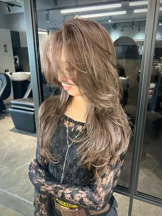 ロング カラー 💖梅田レイヤー💖 副店長Tsubasaのヘアスタイル