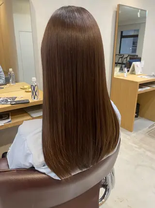 セミロング ARCHE 心斎橋 常塚のヘアスタイル