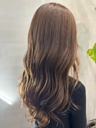 ロング カラー 坂本 天馬のヘアスタイル