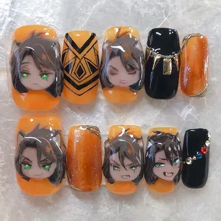 ネイル 東 千夏のネイルデザイン