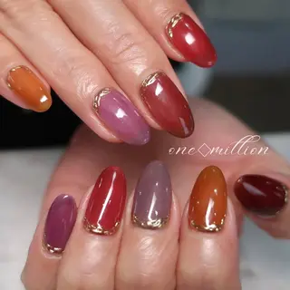 ネイル nail salon ワンミリオンのネイルデザイン