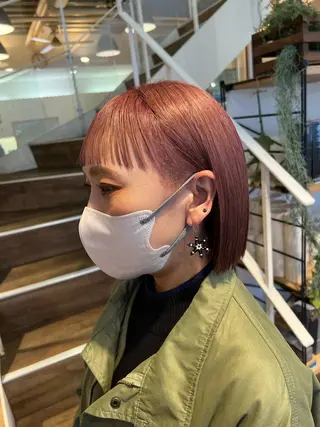 ミディアム インナーカラー♡ Nanakoのヘアスタイル