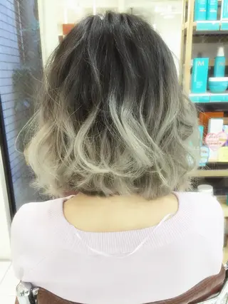 ショート ミディアム セミロング ロング カラー パーマ ヘアアレンジ 神山 昌子のヘアスタイル