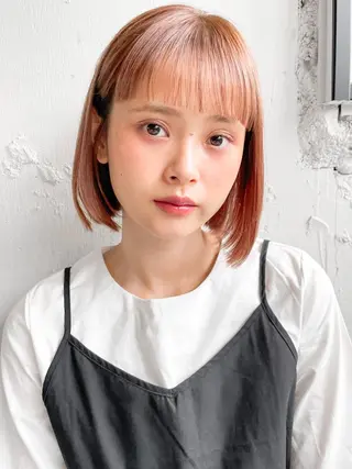 カラー Agnos青山/ yuuki🍒のヘアスタイル