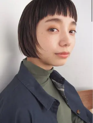 ショート カラー ムロ 二子玉川駅のヘアスタイル