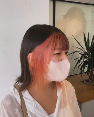 カラー ブリーチカラー特化 ✨️永井諒のヘアスタイル