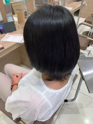 ミディアム 縮毛募集中🔥 小平悠人のヘアスタイル