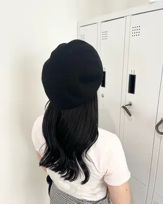 セミロング 🎀tomoka /透明感カラー🎀のヘアスタイル